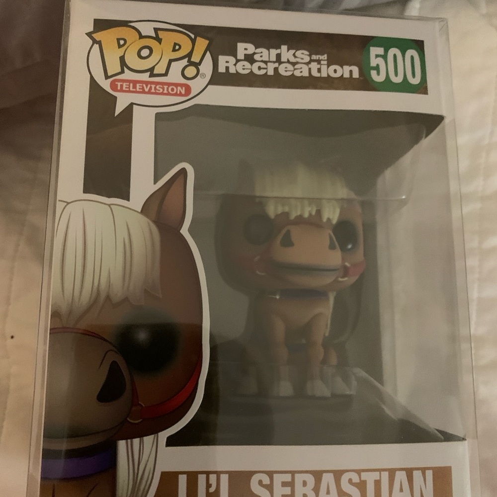 Funko Parks and Recreation Li'l Sebastian Figure - Brown and Cream